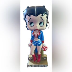 Funko Betty Boop Wacky Wobbler Bobble-Head All American original box